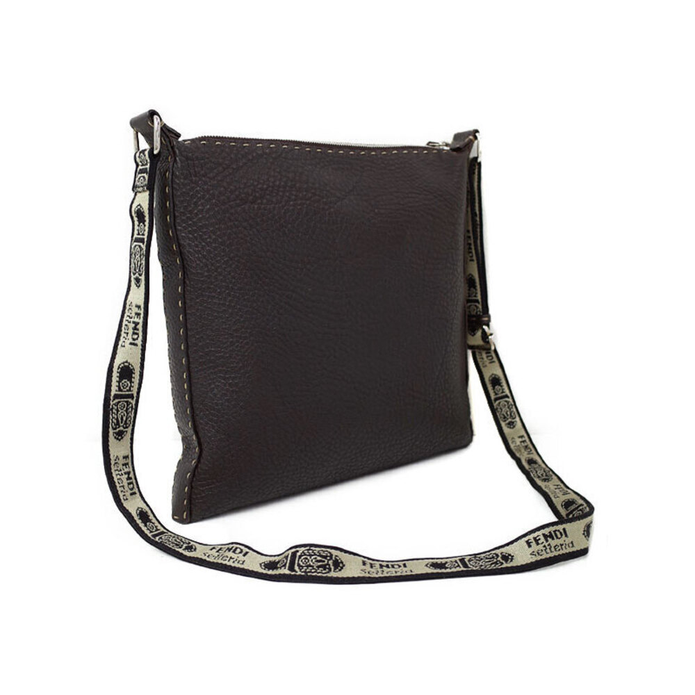 Fendi 2way Leather Bag Selleria Shoulder